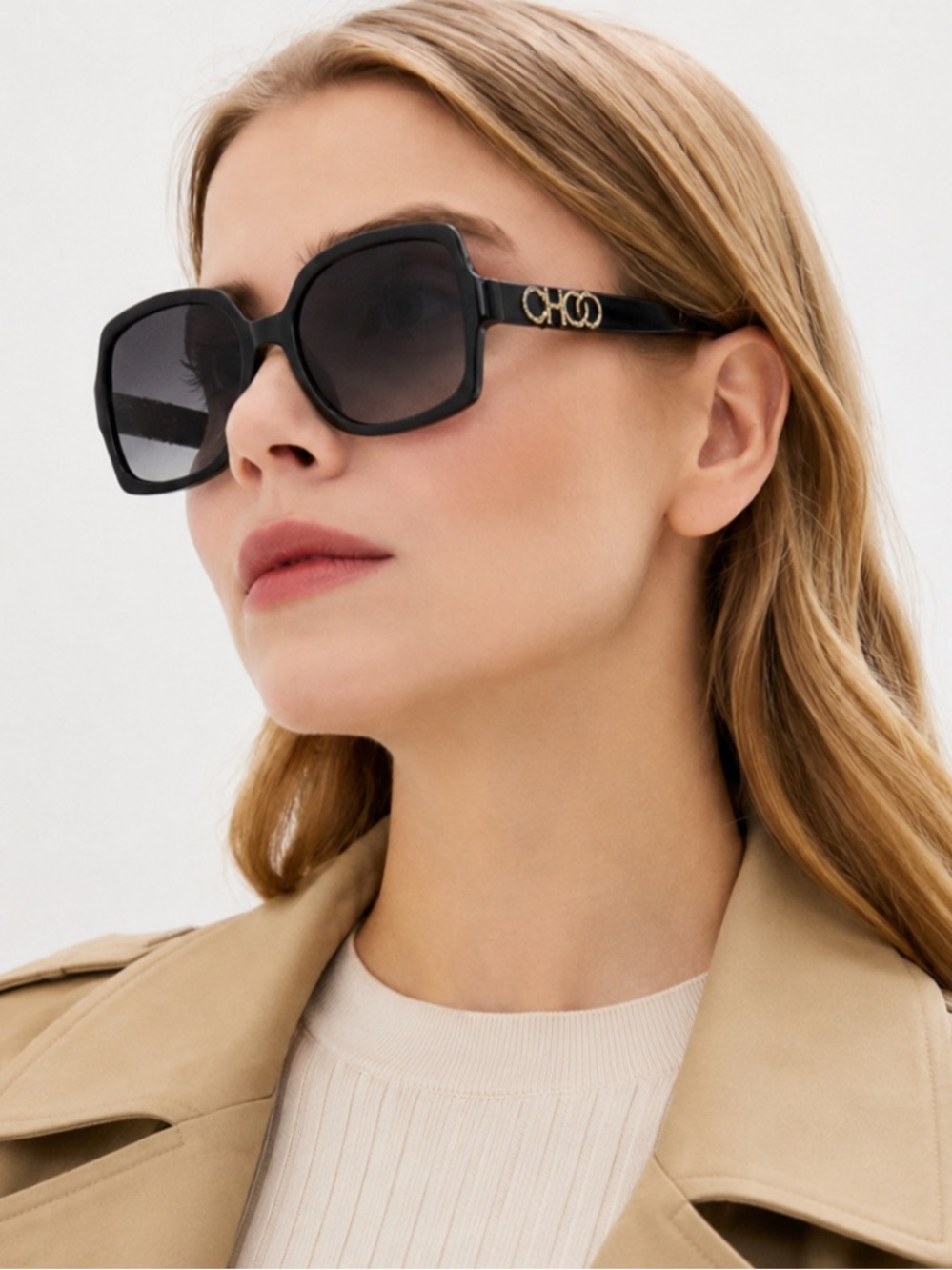 Jimmy Choo Sunglasses, New 195